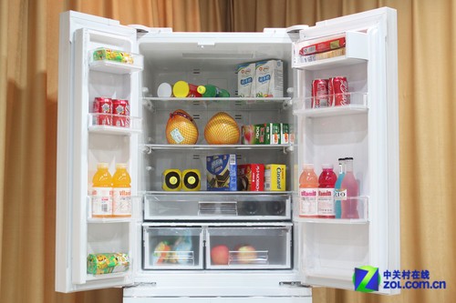 美菱雅典娜BCD-310WPB冰箱冷藏室里有几个