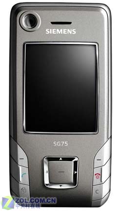 130万70MB滑盖 西门3G机SG75终于亮相 