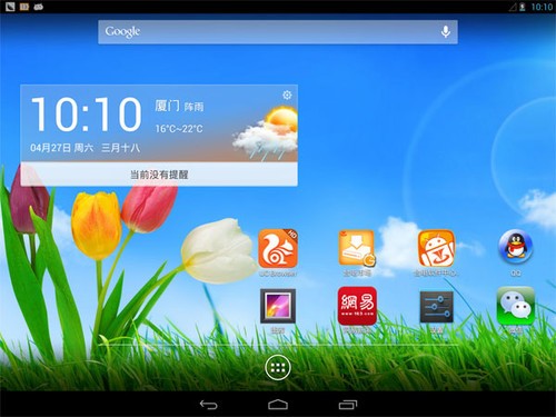 更炫酷体验,台电A10HD四核首发Android 4.2.2 