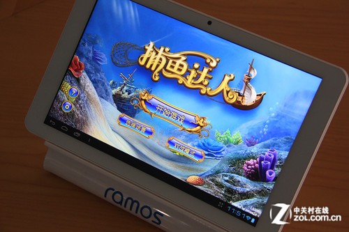 IPS+视网膜 蓝魔W30HDpro平板屏幕实拍_蓝魔
