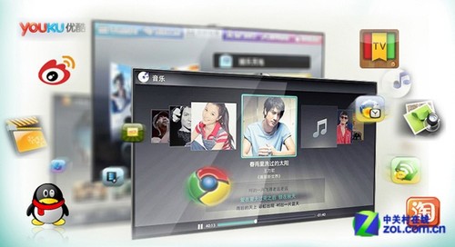 海量应用震撼3D 海信58吋智能TV仅6899 