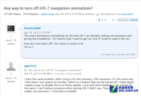 iOS7系统让部分苹果用户感到