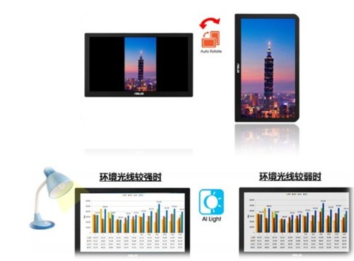 USB驱动便携显示器 华硕超极屏MB168B