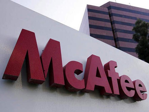 ������ Ӣ�ض�������̭McAfee�̱� 