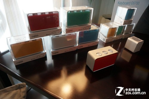CES2014:雷柏携新款蓝牙音响亮相展会