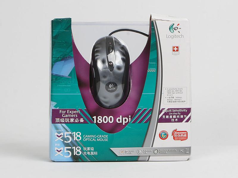�޼���Logitech��MX518�°�����ɫ ��1��