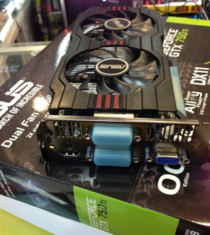 华硕圣骑士GTX750Ti游戏显卡售价1149元_华