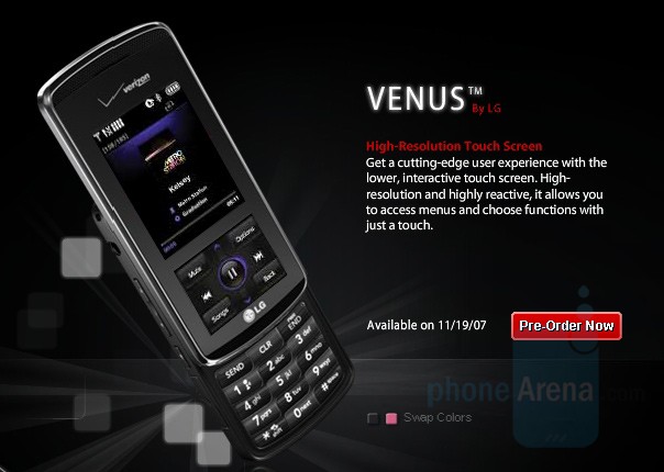 ȱ�ٷ�ɫ�� LG Venus/Voyager��ʼԤ��ͼƬ����,ͼ3-ZOL�йش����ߵ�3��