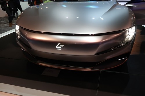 不止有 FF91 乐视汽车亮相CES展会高清图片