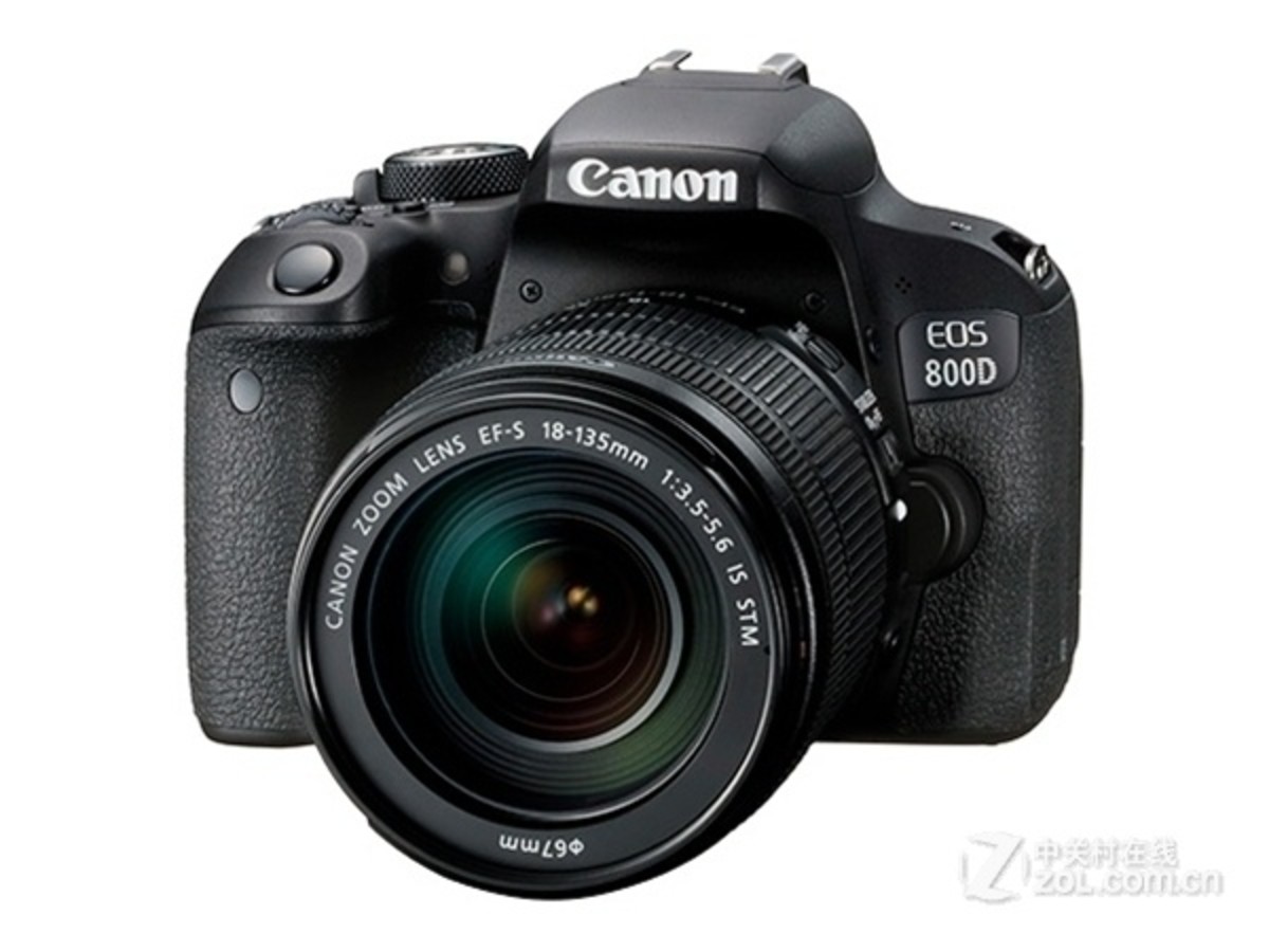 【高清图】佳能(canon)800D套机(18-135mm I
