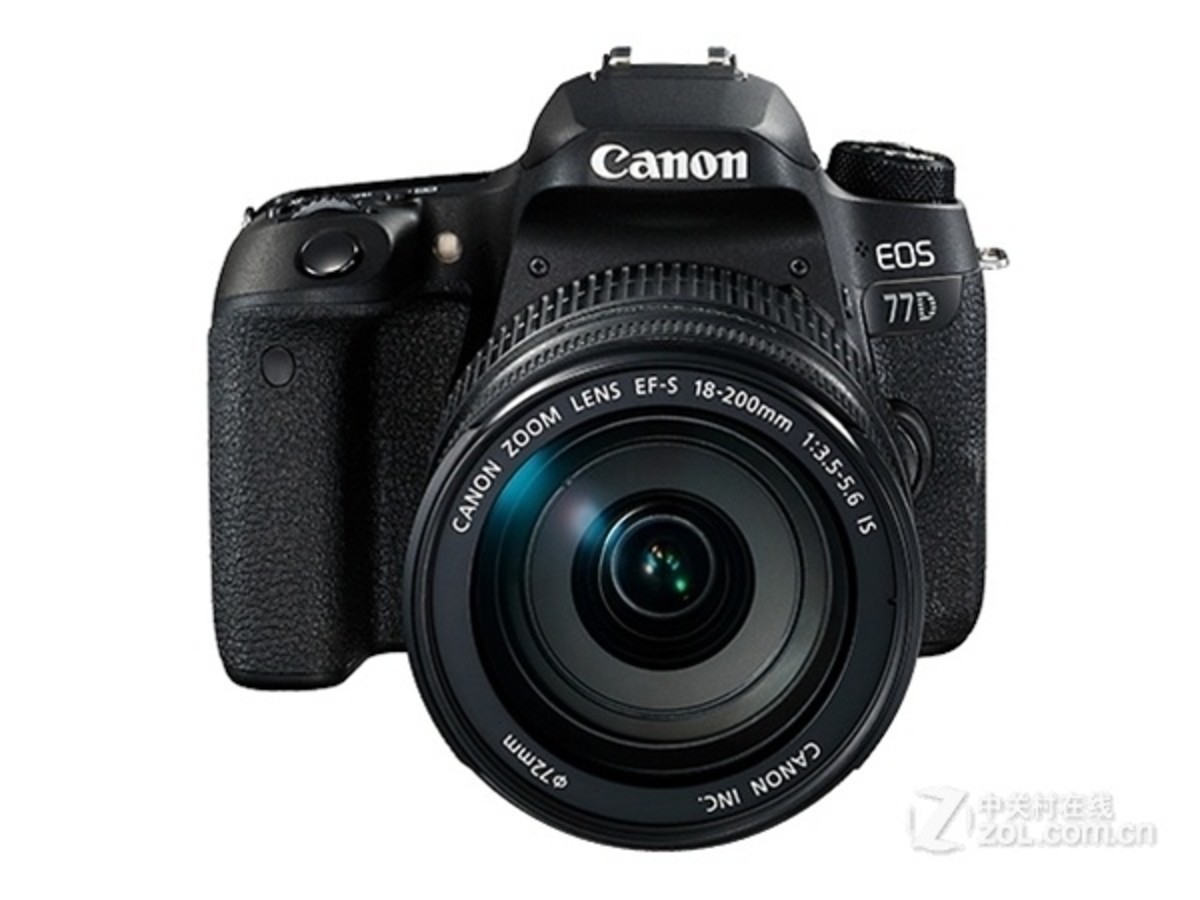 【高清图】佳能(canon)EOS 77D套机(18-200m