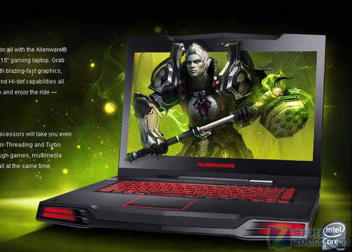 戴尔Alienware M15x开配i7 售1199美元 