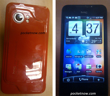 谷歌2.1+Sense HTC Incredible真机曝光