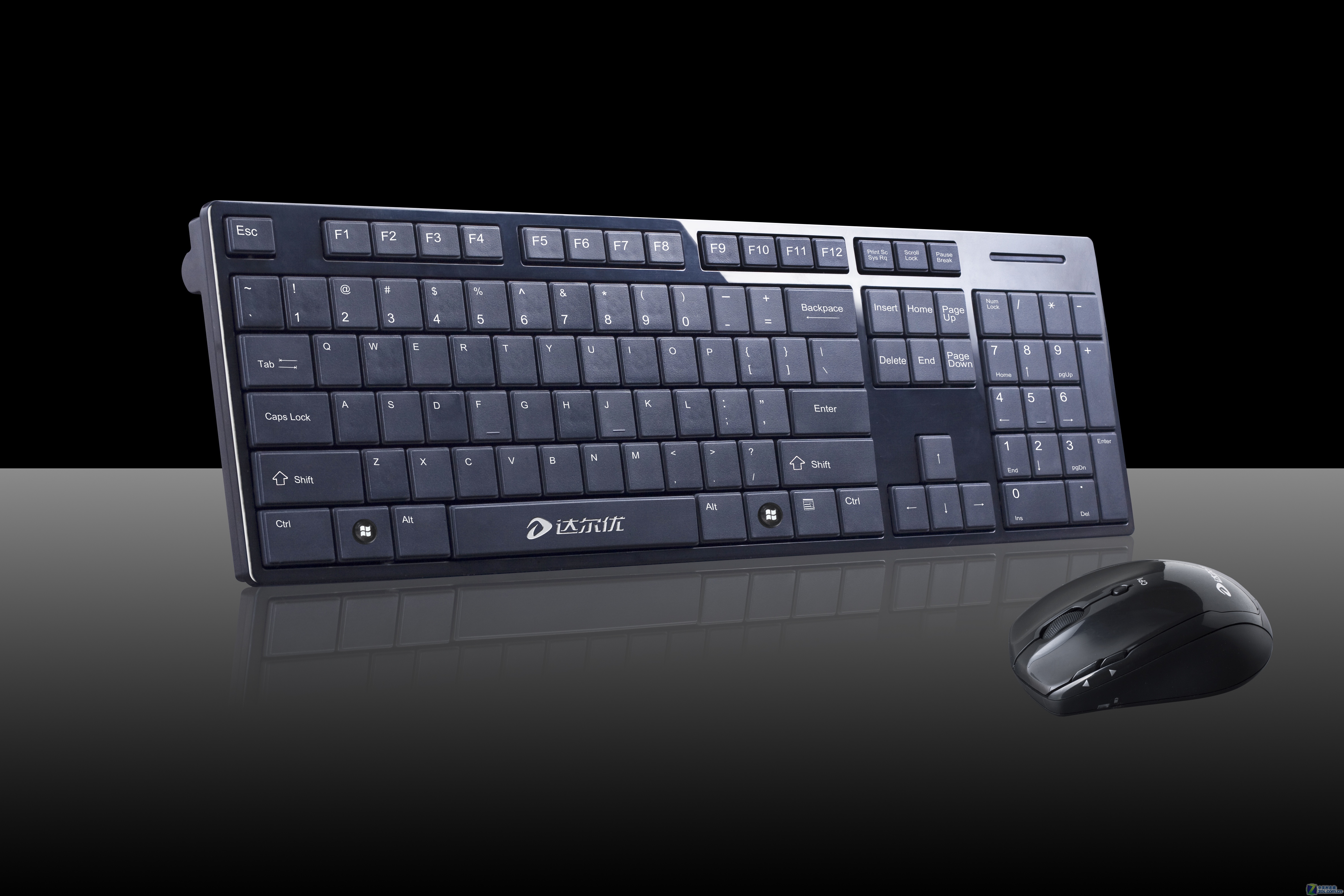 达尔优 酷睿无线8100键鼠套装