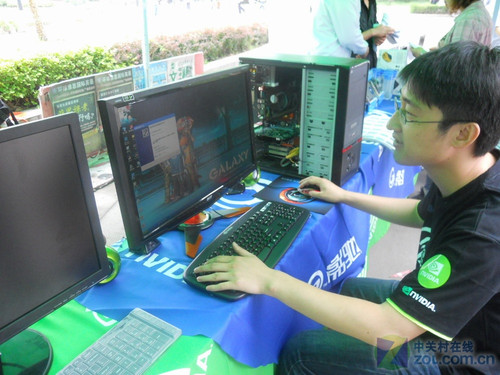 视觉天下唯我独尊 NV安徽医科大校园行_影驰