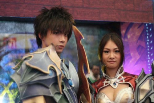 ���Թ���cosplay ��Chinajoy�������� 