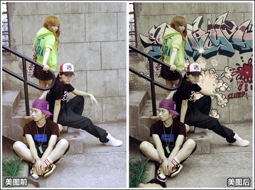 <em>美图秀秀教程</em>之 打造街头涂鸦风<em>照片</em>_软件资讯