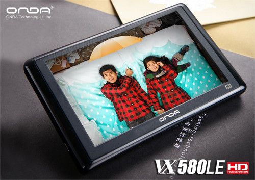 5吋触摸屏！8GB昂达VX580LE上市299元