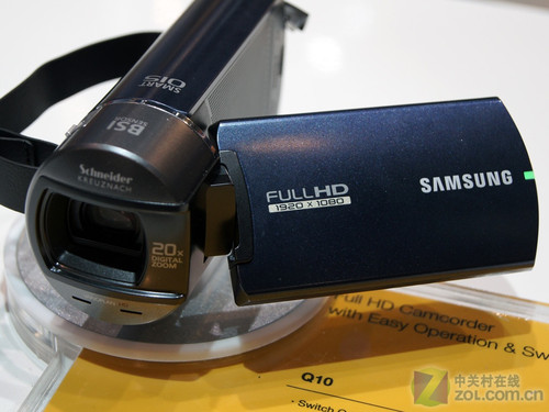 CES2011:暗光拍摄利器 三星Q10真机展示