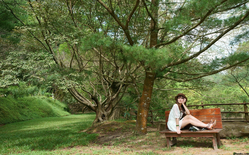 1440的高清晰壁纸美女加风景的静态美-第7页