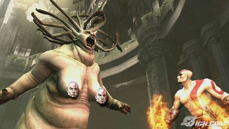 满载成人要素 PS2《战神2》新画面公布