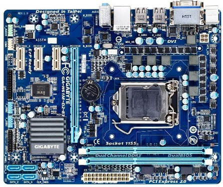 全固态网吧专供主板 技嘉H61M-D2-B3上市