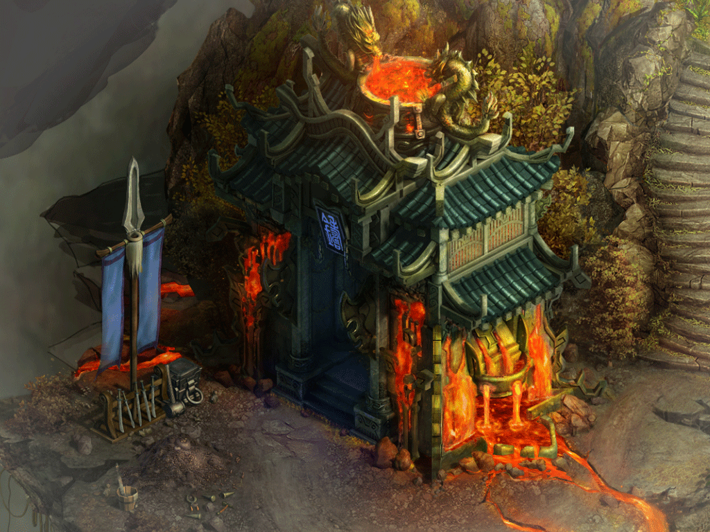 《新梦幻诛仙》游戏场景