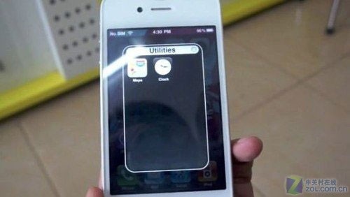 系统大变样 苹果白色iPhone 4现身越南