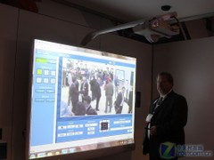 infoComm2011:松下展出弧形拼接系统 