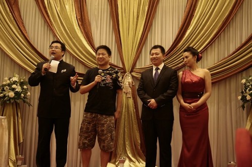 游戏风云主持bbc婚礼现场照片第一弹!