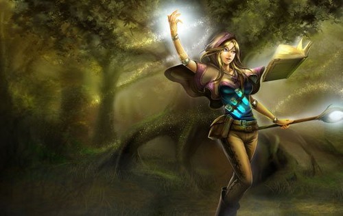 LOL高爆发英雄 光辉女郎拉克丝新手攻略