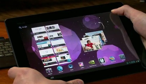 华硕四核平板Prime运行Android 4.0(组图)
