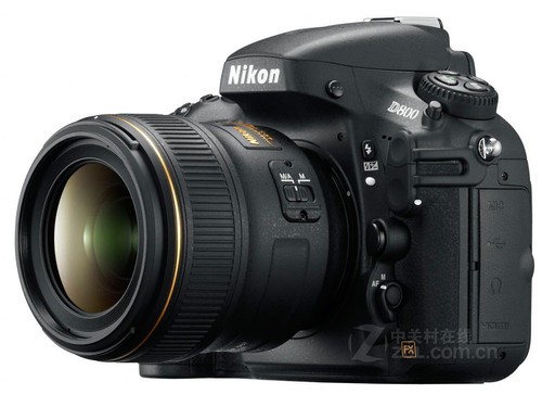 单反相机最高像素 尼康全幅D800单机降价
