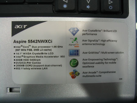 Acer�곞Acer Aspire 5542NWXCiͼƬ���� ��6�� -ZOL�йش����ߵ�6��