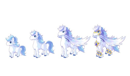 奥雅之光骑士宠物---小白马_宠物大全-ABAB游戏网