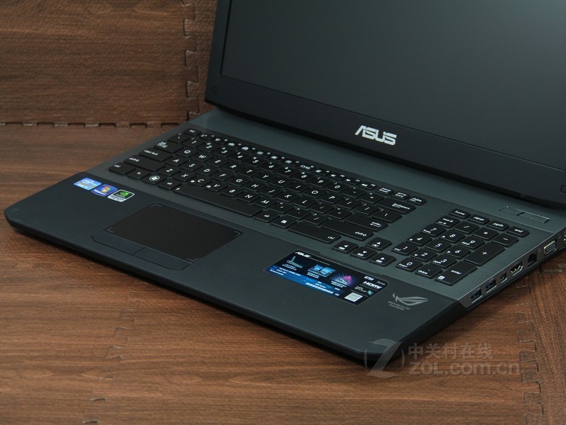 【室内效果(一)图】华硕g75黑色键盘面图片 图