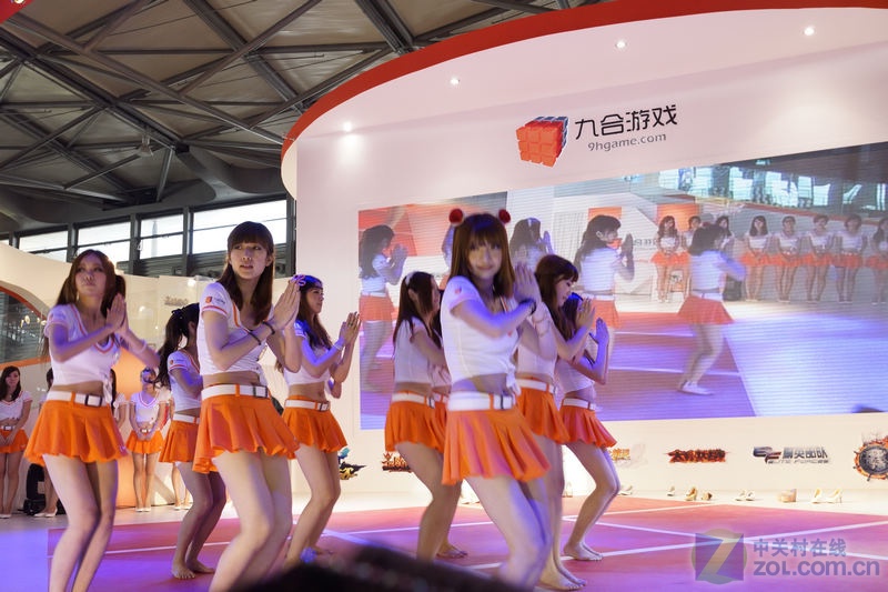 超短迷你裙 直击九合游戏展台showgirl-第9页-游