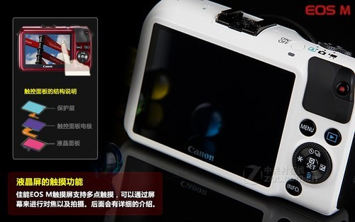 佳能 EOS M 屏幕图