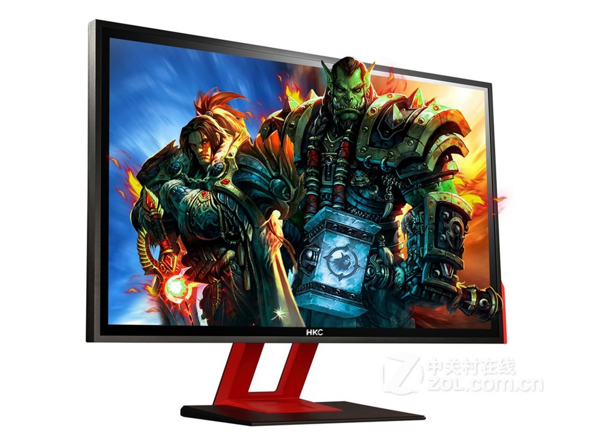 hkc g2433 整体外观图