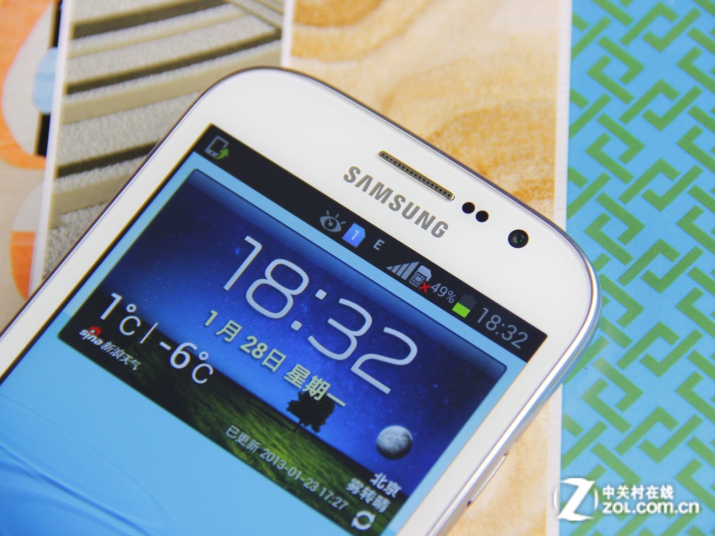 【高清图】 5英寸大屏 w g双卡双待 三星i9082图赏图5