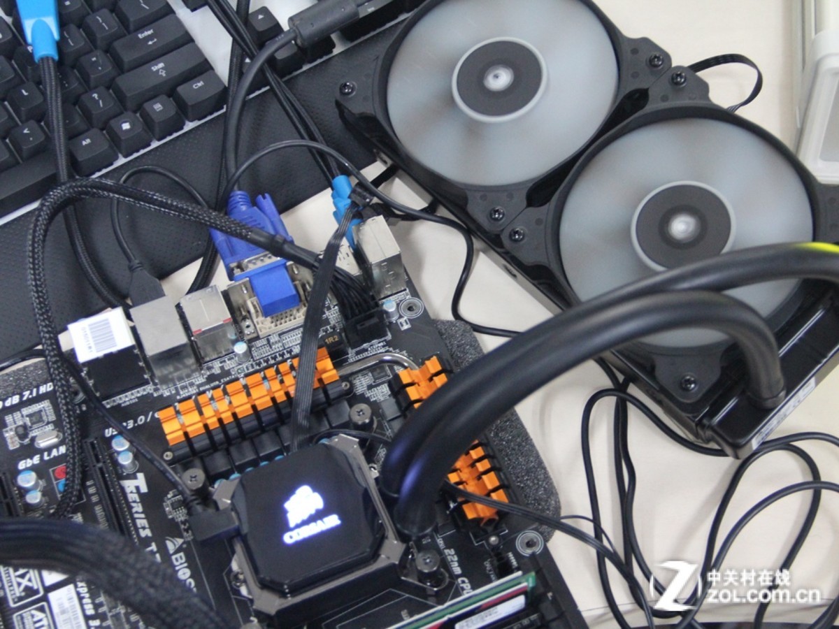 【高清图】 安装简单低噪音 海盗船h100i水冷评测图35