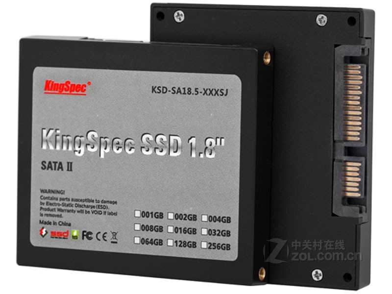金胜维1.8英寸 SATA（16GB SJ） - 图片 1