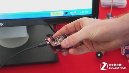 悬空状态下移动鼠标指针