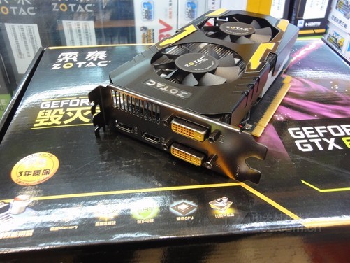 毁灭者冲击中端 索泰非公gtx650ti测试