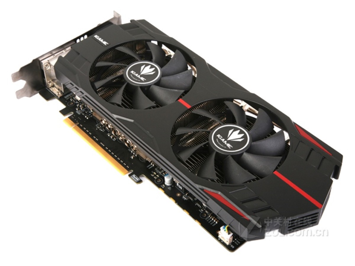 【高清图】 七彩虹(colorful)igame770 烈焰战神u-2gd5整体外观图 图