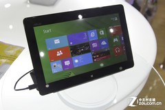 Intel展台:联想miis 10等Win8平板亮相