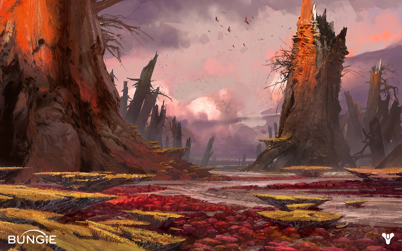 从《光环》至《命运》 bungie画作赏