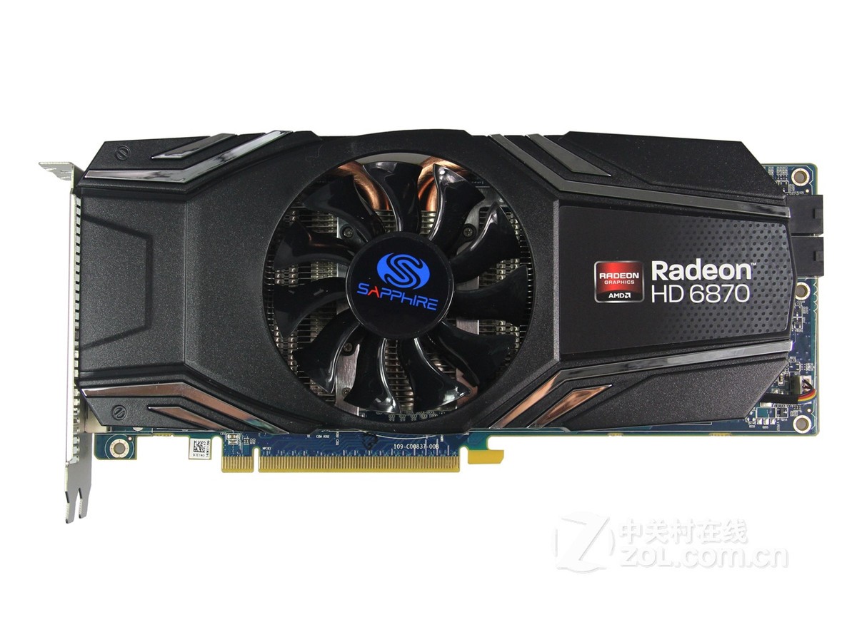显卡 蓝宝石显卡 蓝宝石hd6870 1g gddr5 极限版 图片 精品图赏 3