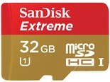 闪迪至尊极速移动 microSDHC UHS-I 存储卡（32GB）