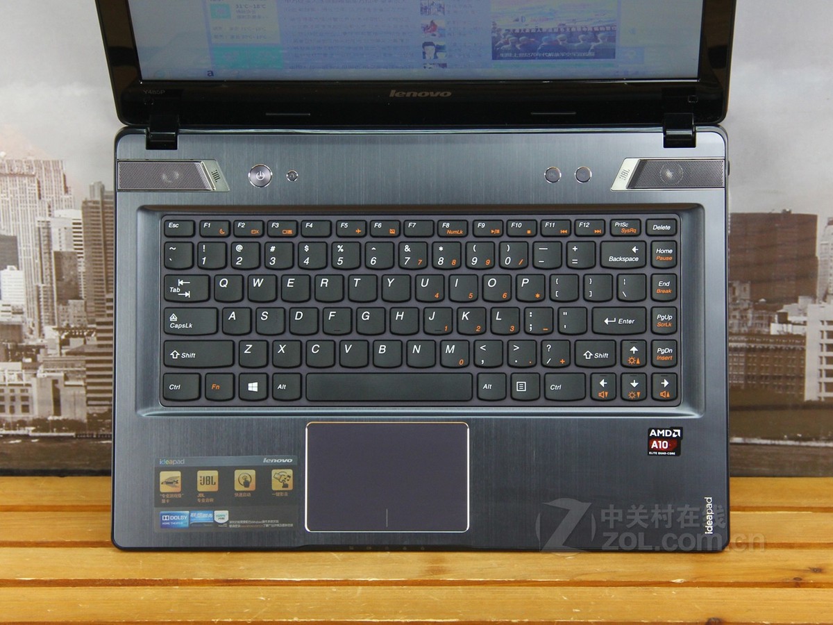 【高清图】 联想(lenovo)y485-ate(h)棕色 图328